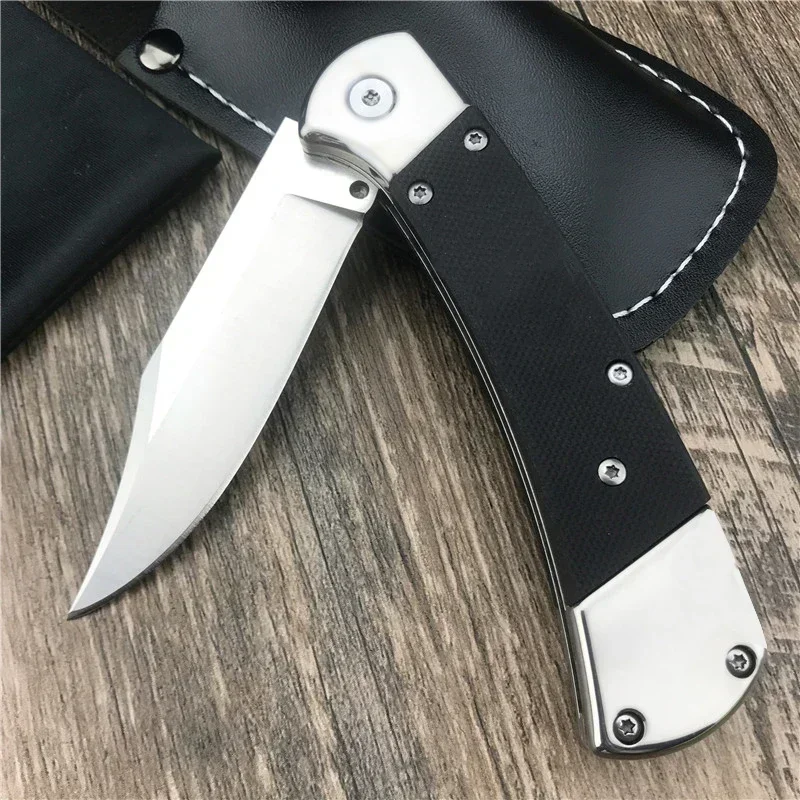 Tactical Folding Knife Outdoor Camping Emergency Rescue Knife EDC Handheld Tool Survival Self Defense Jungle Knife