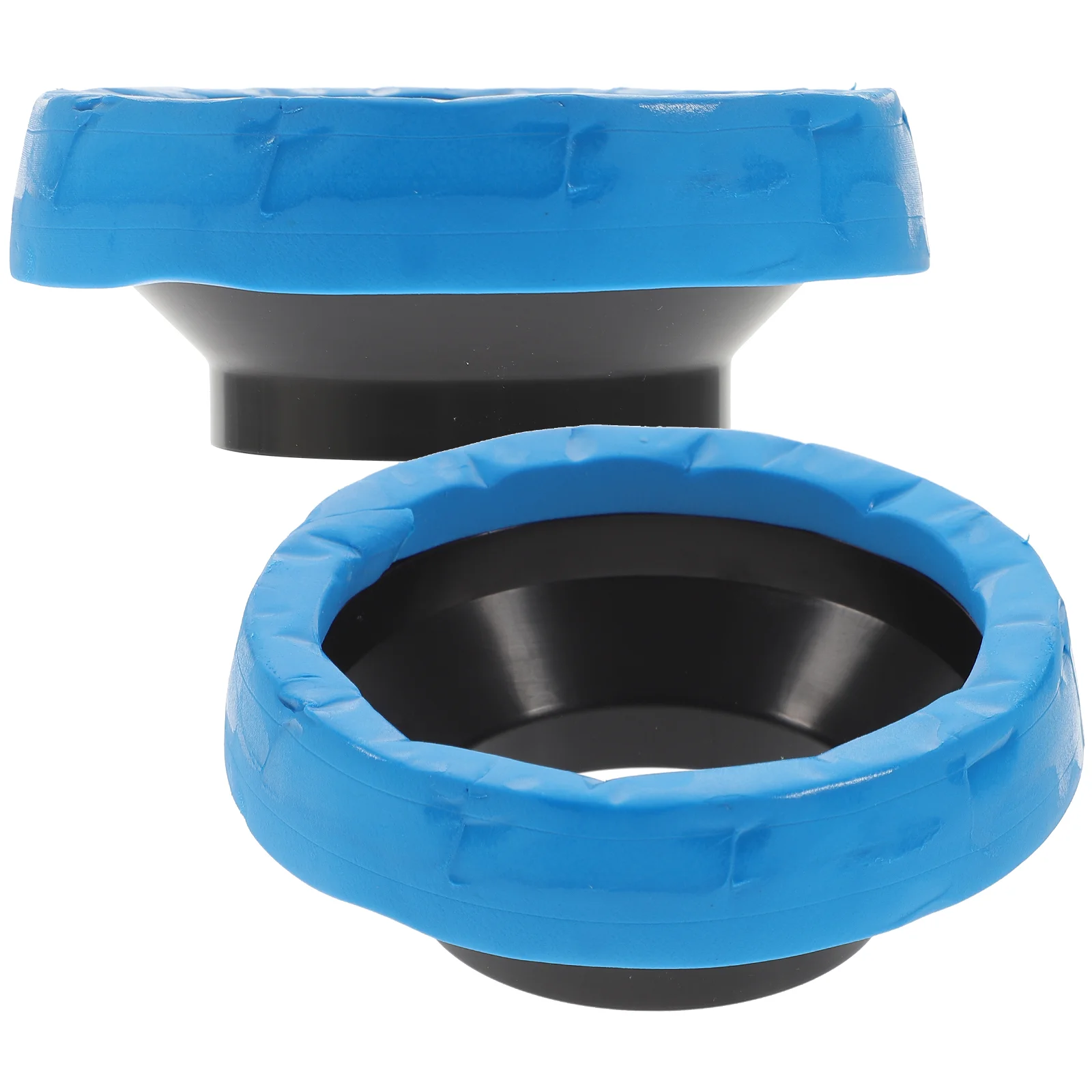 Substituição do anel de cera para vaso sanitário, flange do vaso sanitário, acessório para casa e escritório, 2pcs