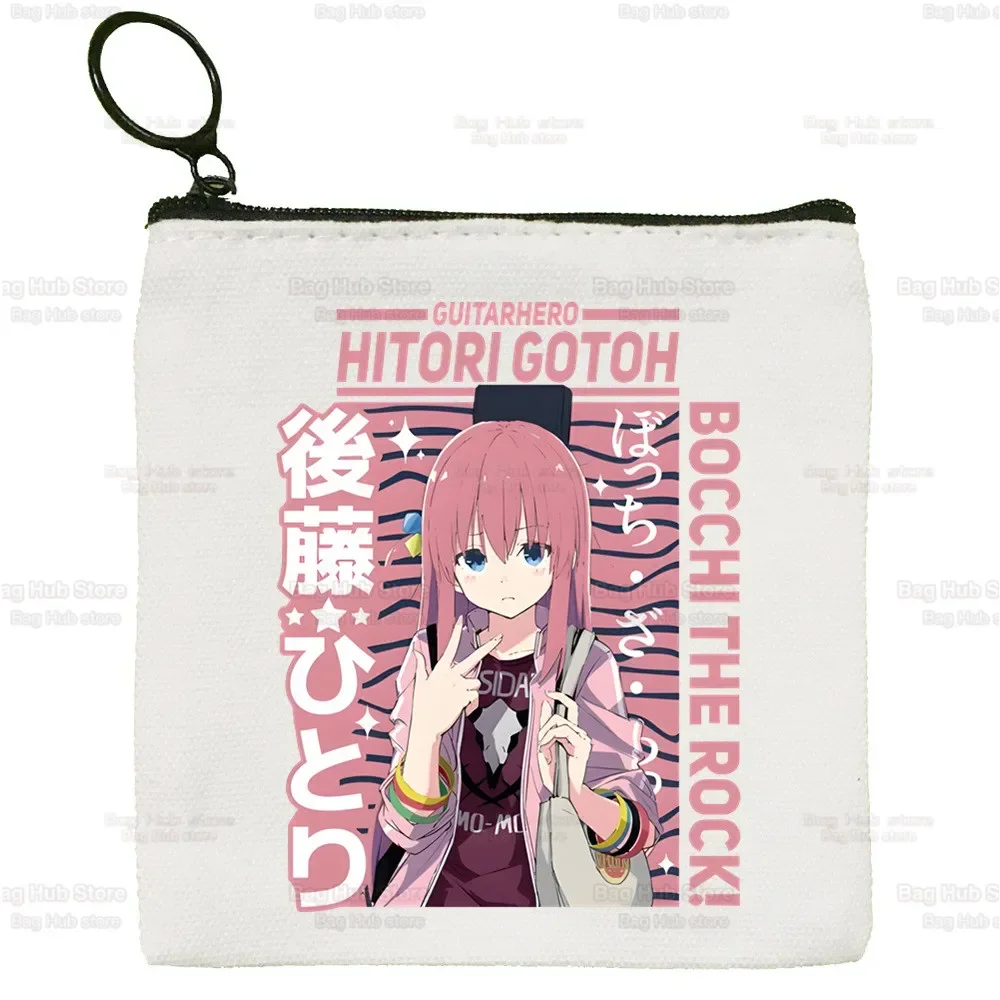 ¡BOCCHI THE ROCK! Monedero Hitori Gotoh Ijichi Nijika, Mini billetera, bolsa de cambio, Bocchie The Rock, bolsa de tarjeta de almacenamiento de llaves