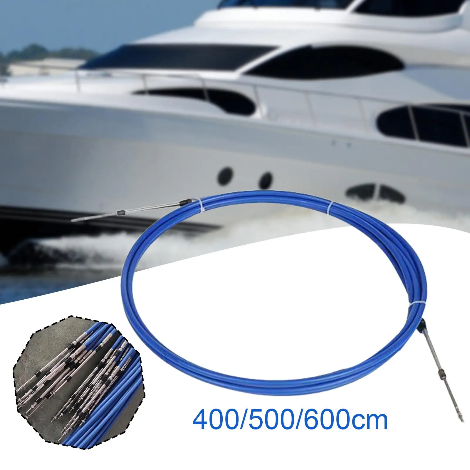 

Кабель управления морской дроссельной заслонкой из нержавеющей стали, легко заменяемые аксессуары, защита от запутывания