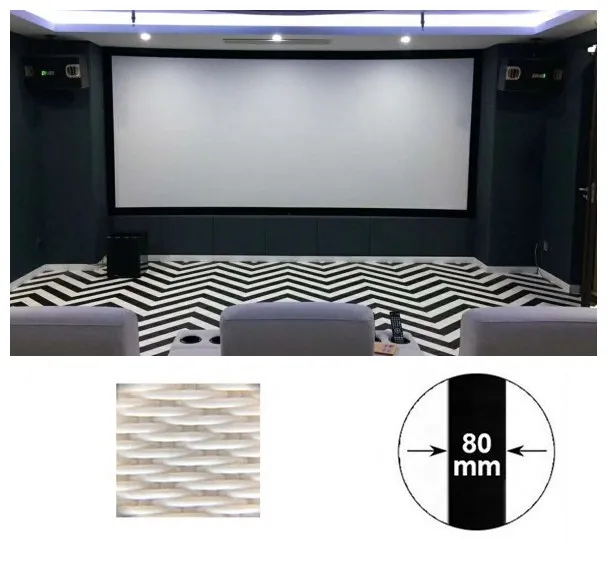 

Xyscreen Sound Max 4k Woven Acoustically Transparent Fixed Frame Projector Screen