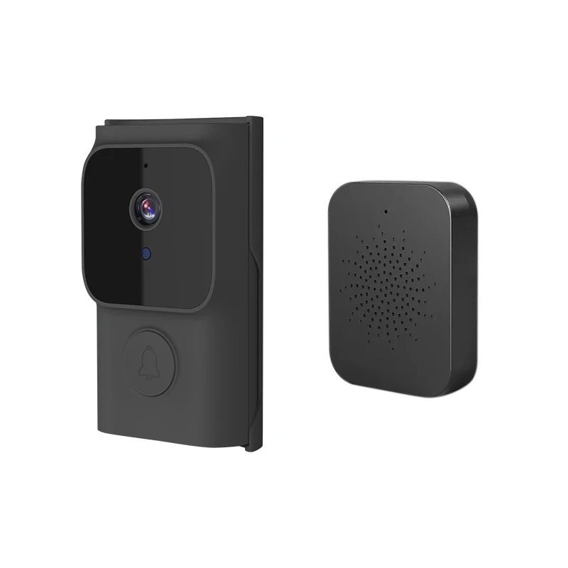 Tuya APP รีโมทคอนโทรล WIFI Wake-up Doorbell Intercom โทรศัพท์ประตูวิดีโอกดเพื่อพูดคุยยินดีต้อนรับ CHIME ประตูกล้อง