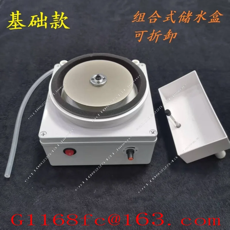 Versatile Electric Grinding Machine - Portable, Adjustable Speed, Desktop Water Grinder for Polishing