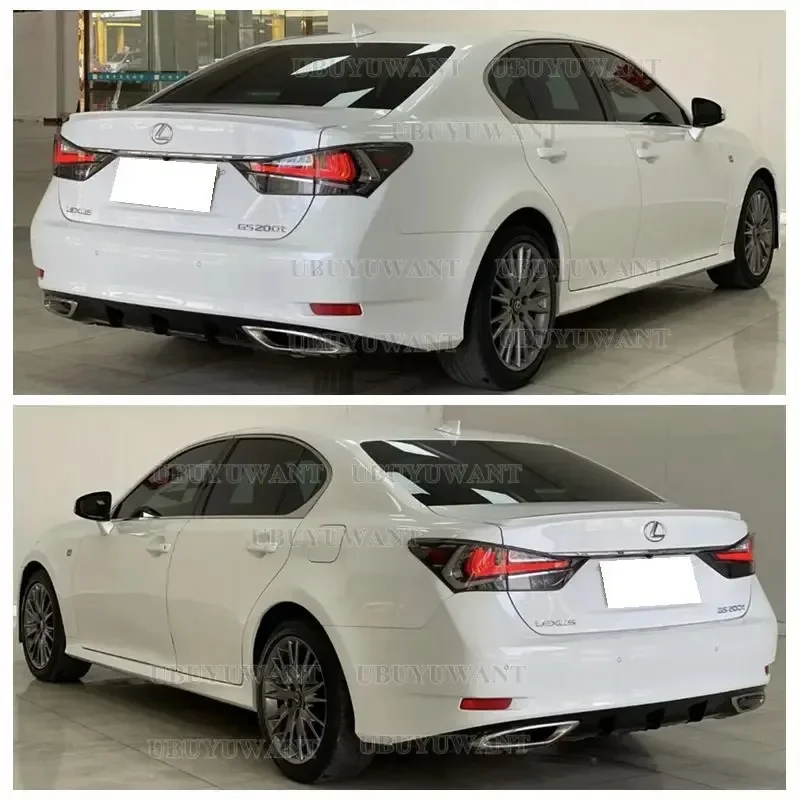High Quality ABS Material Car  Tail Wing Lip Rear Trunk Spoiler For LEXUS GS GS350 GS300 GS450  2013 - 2016