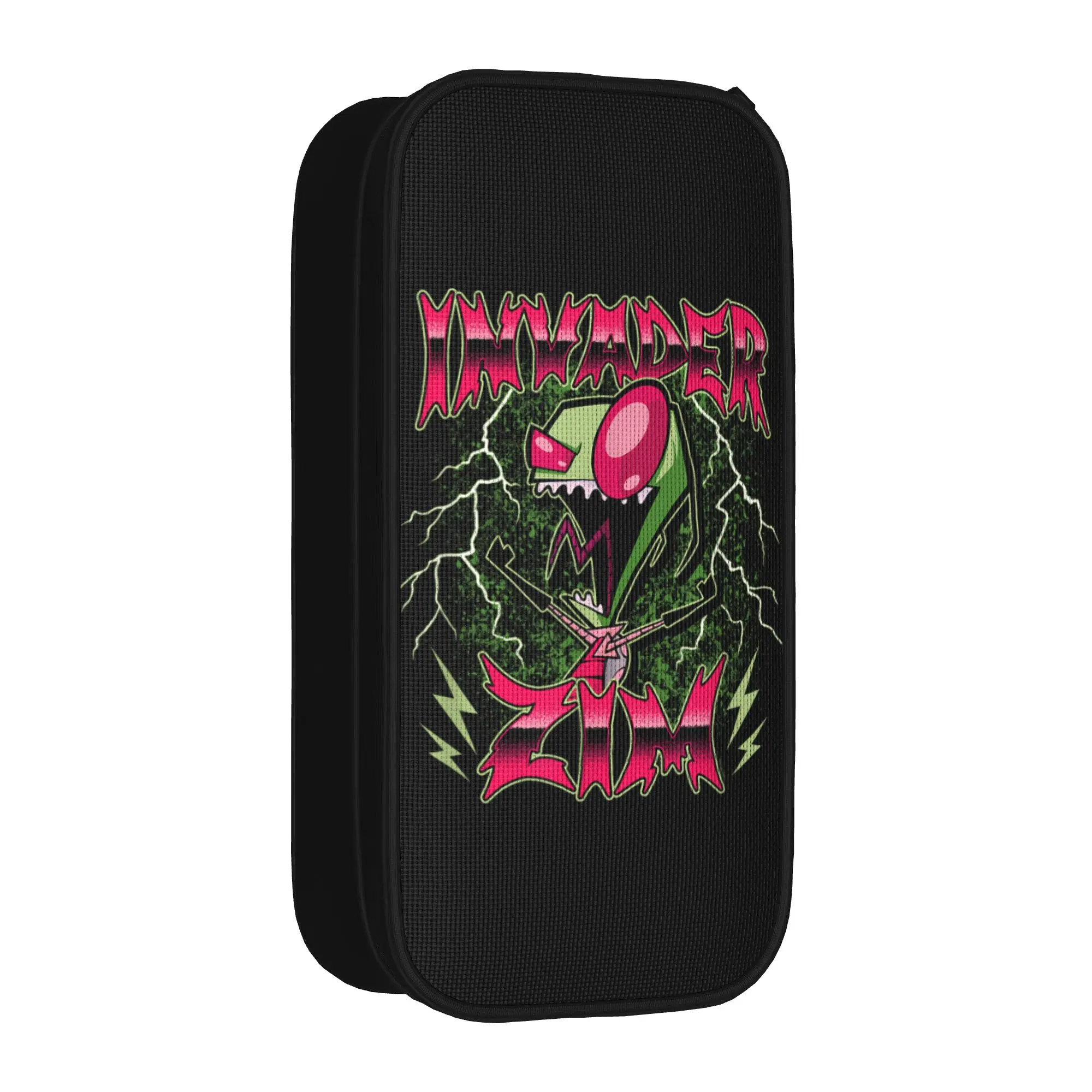 

Invader Zim Fury Pencil Case New Pen Box Bags Girl Boy Big Capacity Students School Cosmetic Pencil Pouch