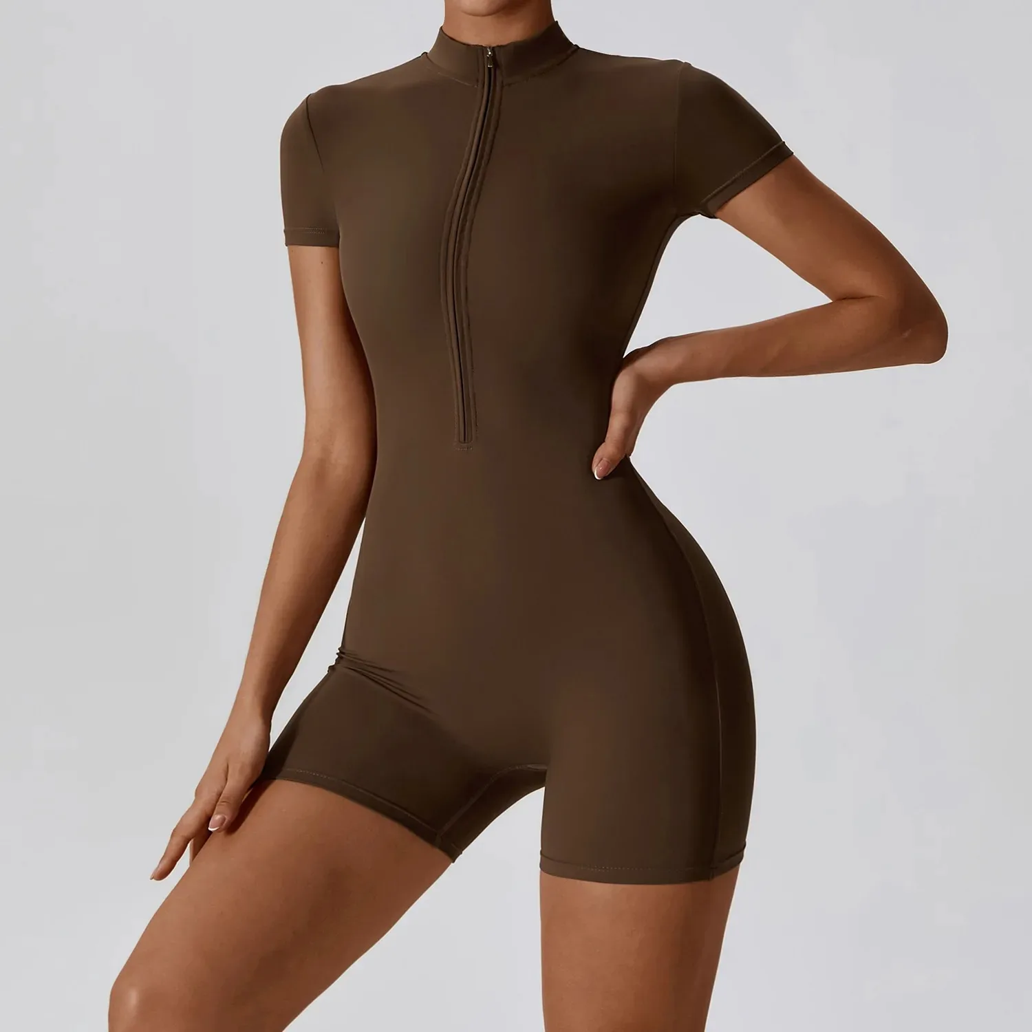 

Japanese Selection Short Sleeve Yoga Bodysuit Women's Jumpsuits Yoga Set Gym Clothes Workout Tracksuit Dance Fitness Bodysuit