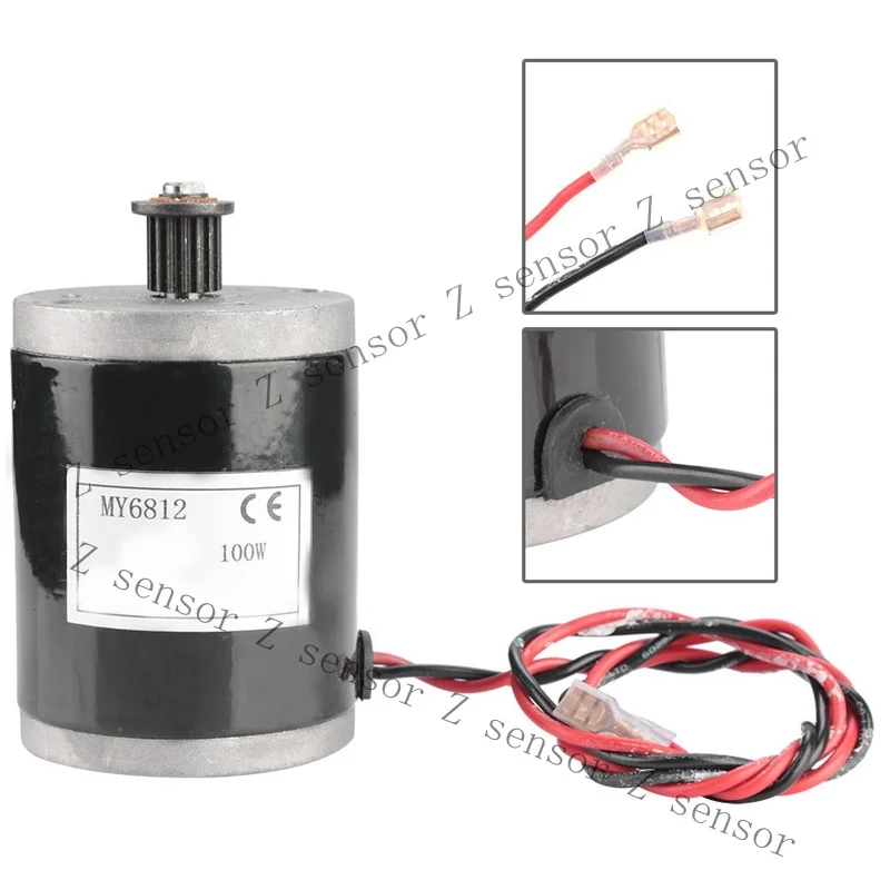 RRR+ 100W Metal Brushed Motor For Small Surf Electric Scooter 24V