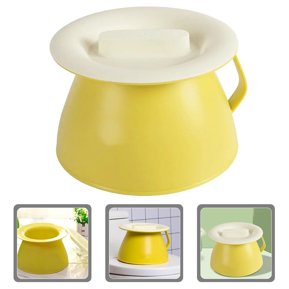 مبولة بلاستيكية سميكة مقاومة للسقوط للأطفال مع غطاء وعاء سفلي غير قابل للانزلاق لغرفة النوم #5