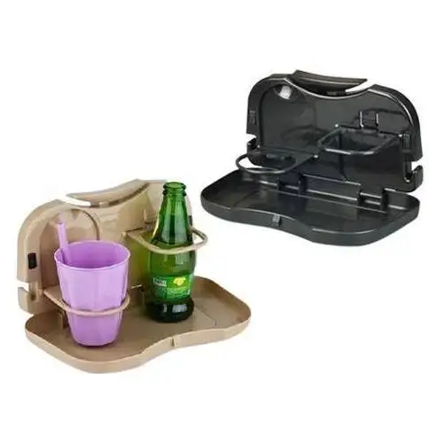 Auto Car Seat Back Foldable Bardaklıklı Tray Assortment Car Inside Goods Holder Tray