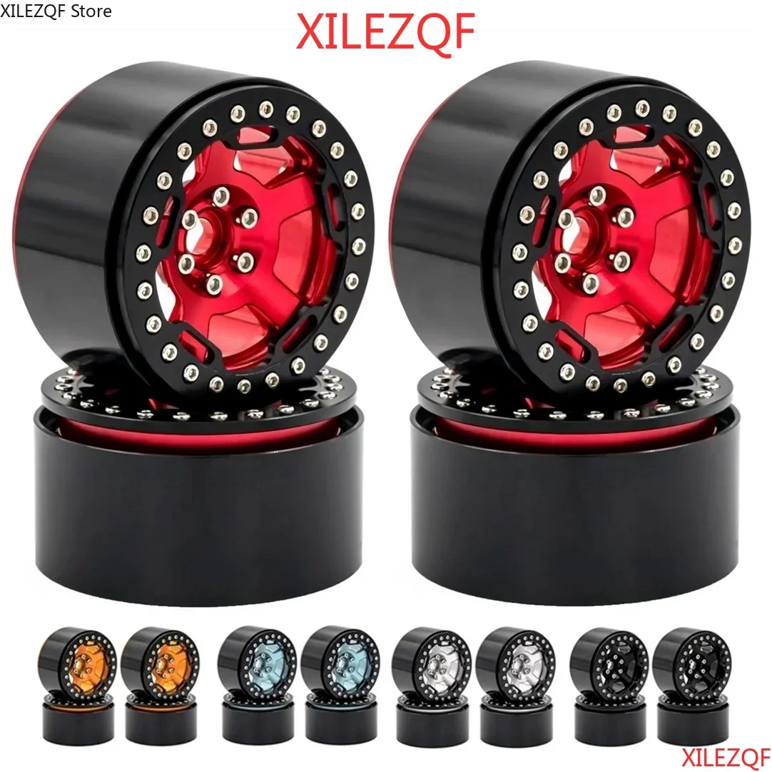 

2.2-дюймовый колесный диск Beadlock для радиоуправляемых краулеров 1/10 Axial SCX10 II III Wraith Capra RR10 RBX10 Traxxas TRX4 D90