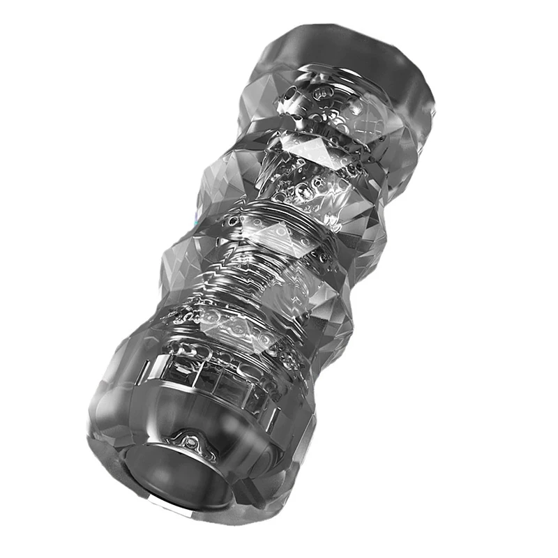 New 1Pc Silicone Masturbator Cup Soft Penis Trainer Adult Endurance Vacuum Pocket Vibrator for Male Sexual Health And Pleasure view 5