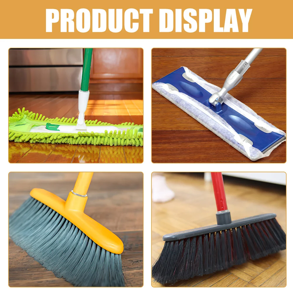 

Threaded Tip Replacement For Extension Pole Aluminum Alloy Broom Handle Adapter Household Cleaning Tools Tips For Handle