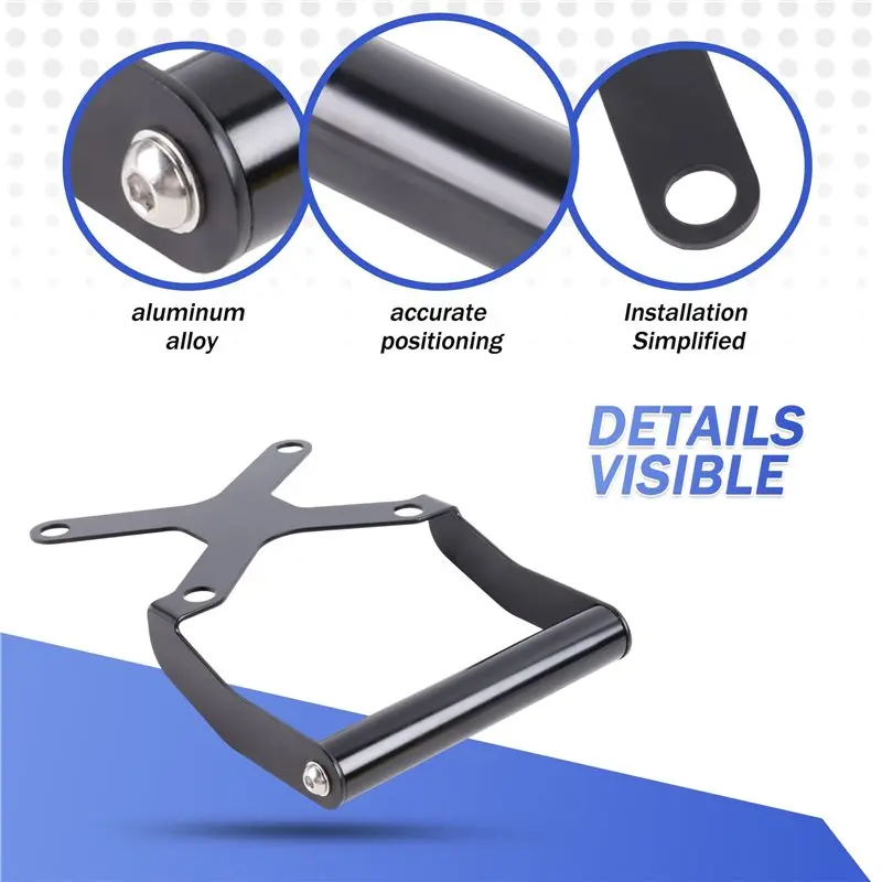 Motorcycle Accessories Phone Holder Stand GPS Navigation Plate Bracket For Himalayan 450 2024 2025