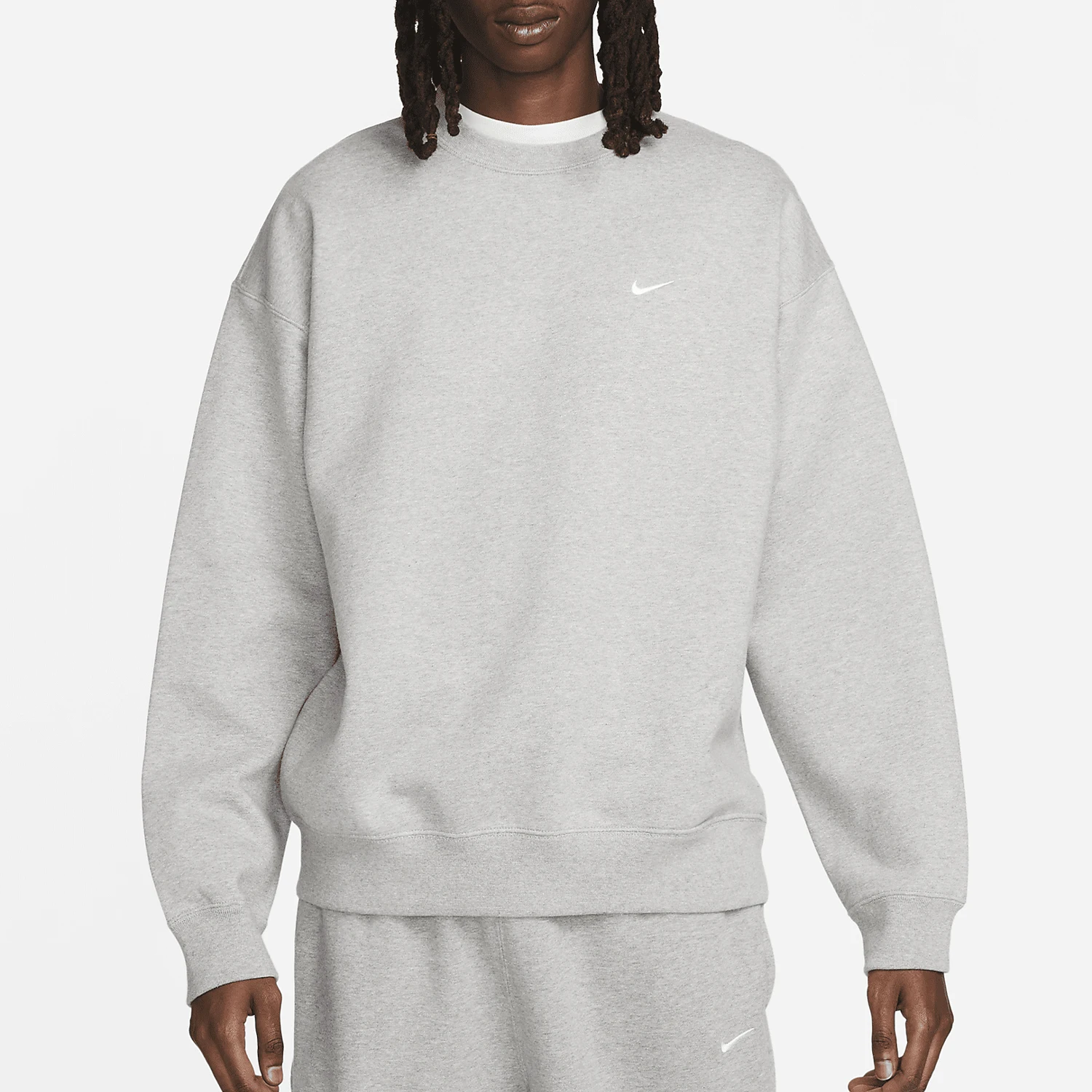 

Мужская флисовая толстовка с капюшоном Nike Authentic Solo Swoosh DX1361-063