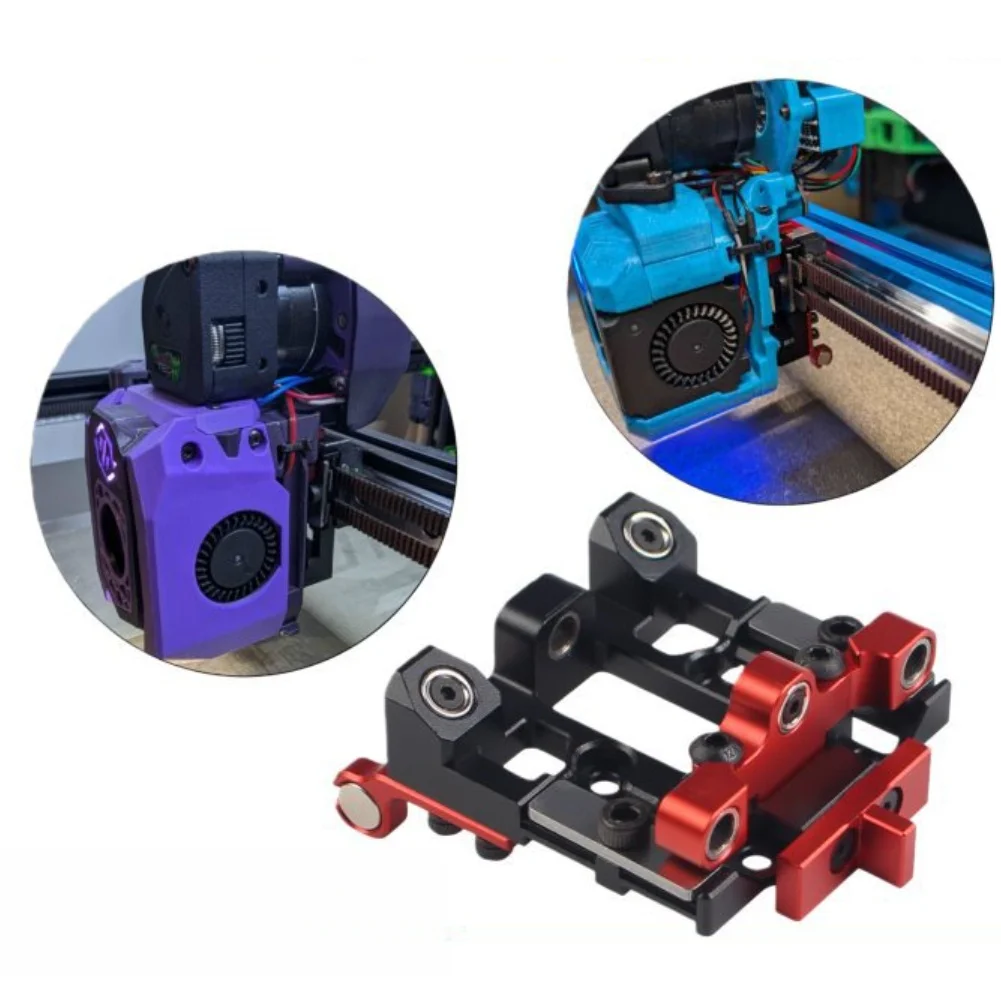

For Voron 2.4 StealthChanger Extruder Tool Head Kit CNC Aluminum With 6 TAP PCB Boards For 3D Printer Quick Change Nozzle Assemb