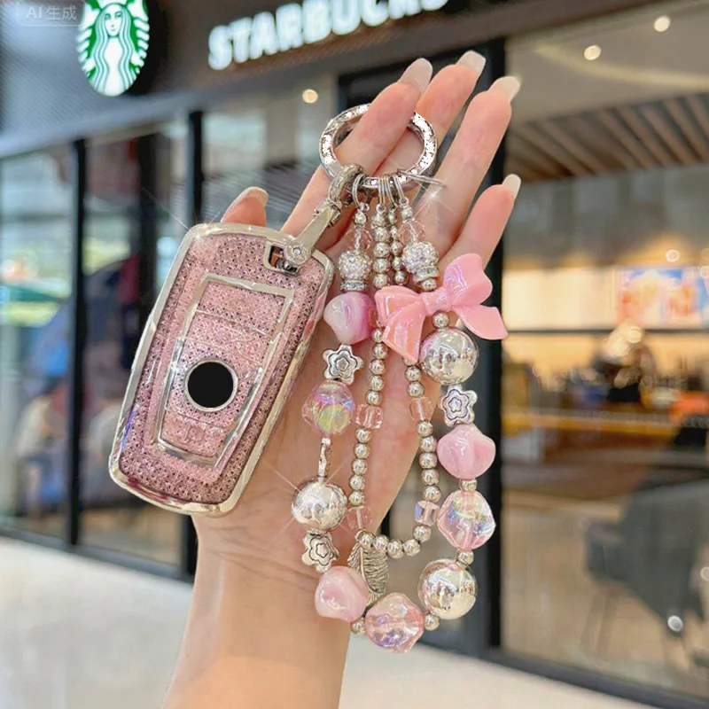 

Новый модный чехол из ТПУ для автомобильного дистанционного ключа, брелок для BMW 520 525 F30 F10 F18 118i 320i 1 3 5 7 серии X3 X4 M3 M4 M5, аксессуары