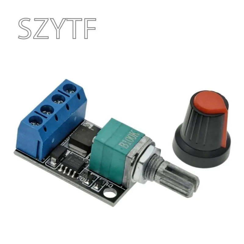5V 12V 16V 10A Voltage Regulator PWM DC Motor Speed Controller Governor Stepless Speed Regulator LED Dimmer Power Controller 