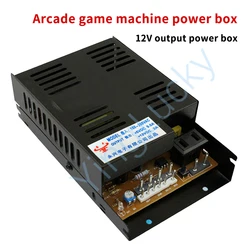 Arcade power supply 12V 6p interface amusement machine power box for water jet machine whack-a-mole machine