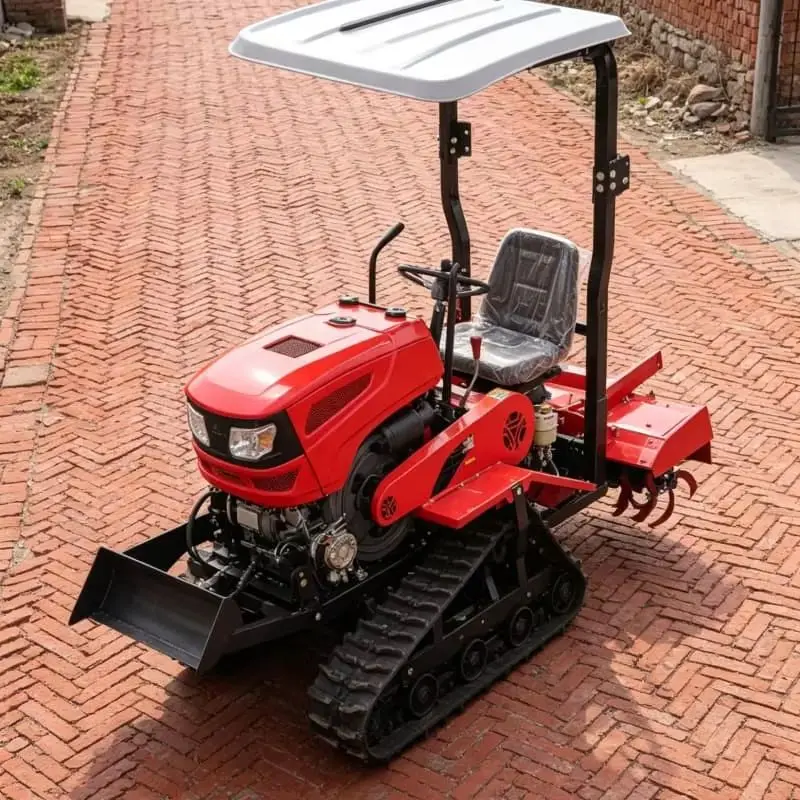 

Customized Energy-saving Crawler Rotary Tiller for Export, Hot-selling Crawler Tractor, Ploughing & Rotary Cultivating Machine