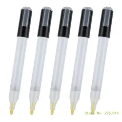 6Pcs Empty Refillable Markers Empty Paint Pen Markers Acrylic Markers Round Tip for Coloring Painting