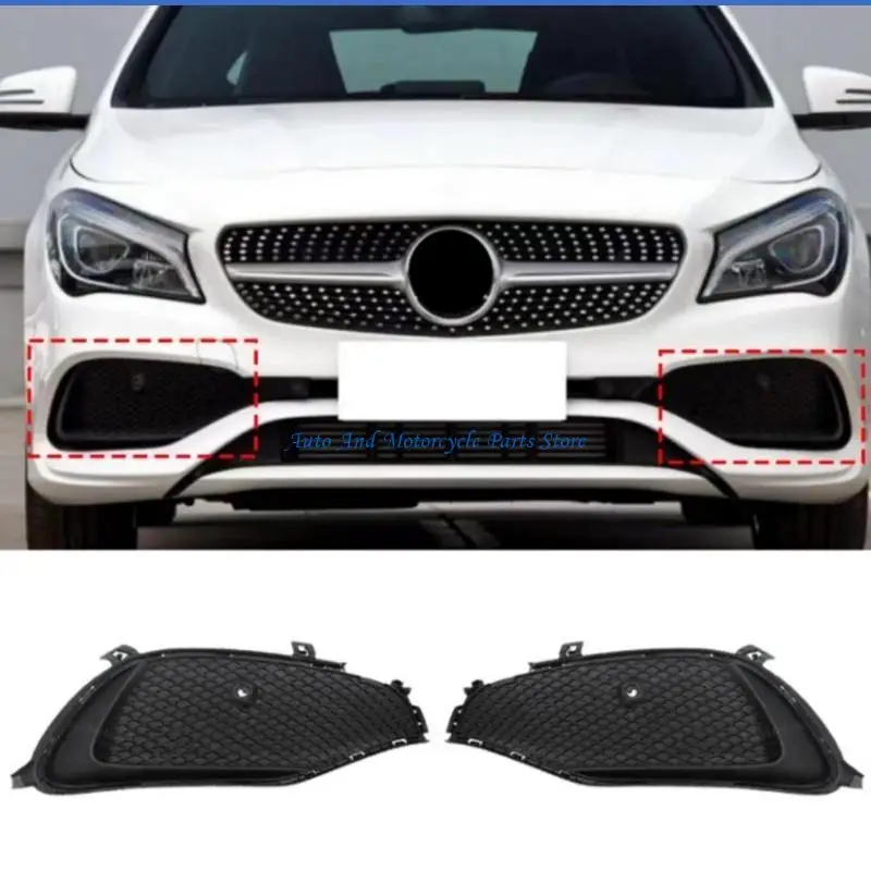 P9FD 1178857500 1178857600 Front Bumper Grille Auto Accessory for CLA180 CLA200 CLA250 W117 16-19 Replacement Fog Light Cover - view 6
