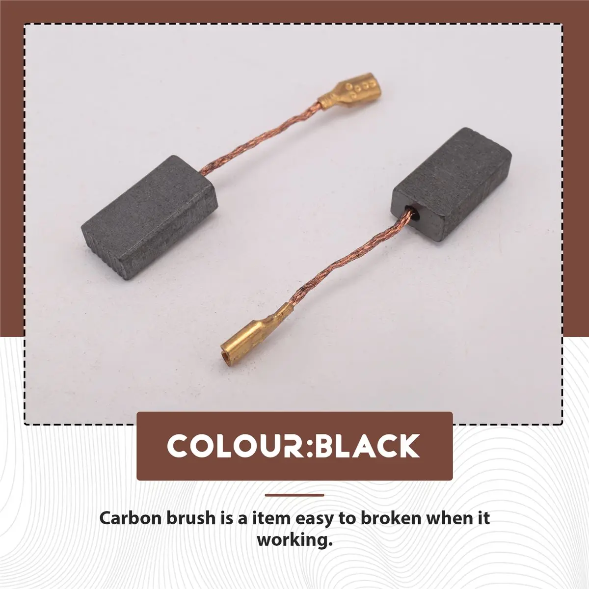 

Угольные щетки AA91, 20 шт., сменные, высокоэффективные, для электродрелей и электродвигателей, 100x58x16 мм