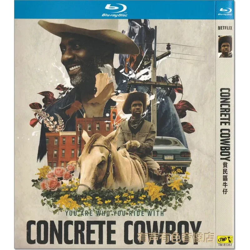 Free Shipping Authentic BD Blu-ray Drama Movie Ghetto Cowboy High Definition 1 Disc DVD