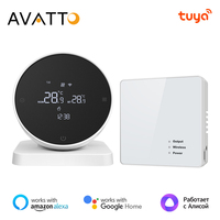 AVATTO Tuya WiFi Smart Thermostat，RF Wireless Receiver Temperature Controller ，For Water Gas Boiler Support Alexa Google Home