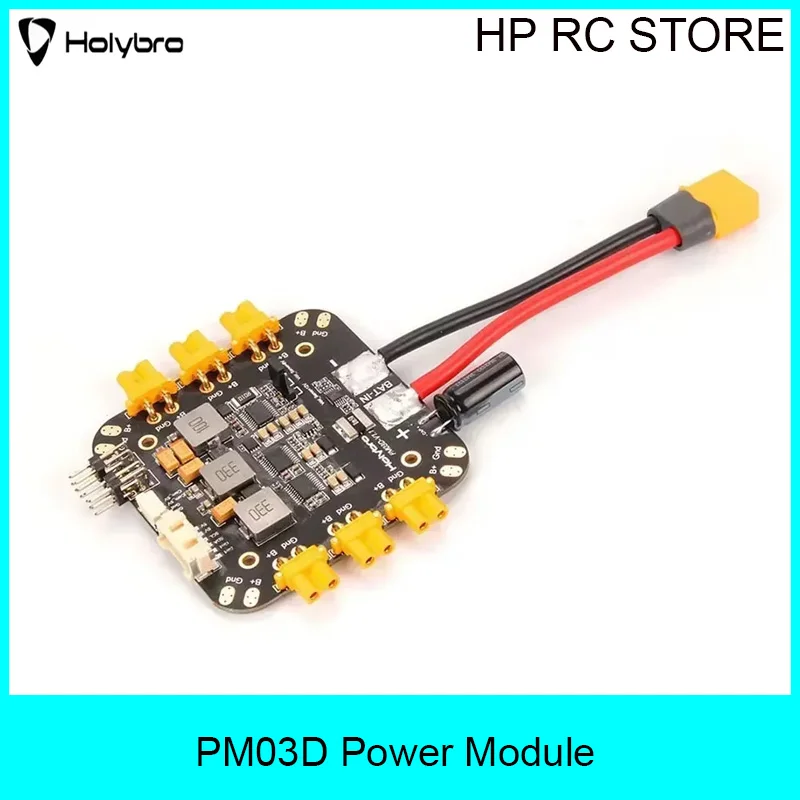 HawkSpeed PM03D Power Module  XT30 XT60 6S Compatible to Flight Controller Uses I2C Power Monitor for X500 Multirotor