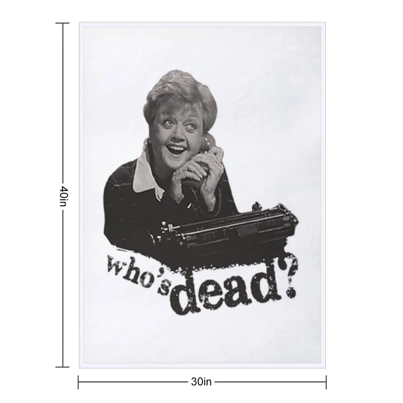 Custom Murder She Wrote - Fletcher Throw Blanket Valentine Gift Ideas Warm Winter Beach Summer Beddings Blankets