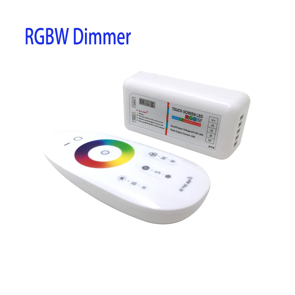 

Touch Screen Led Controller 12V 24V RF Remote Control For Rgb Rgbw Spotlight Led Strip Lighting Wireless Wifi Speed Tape Dimming