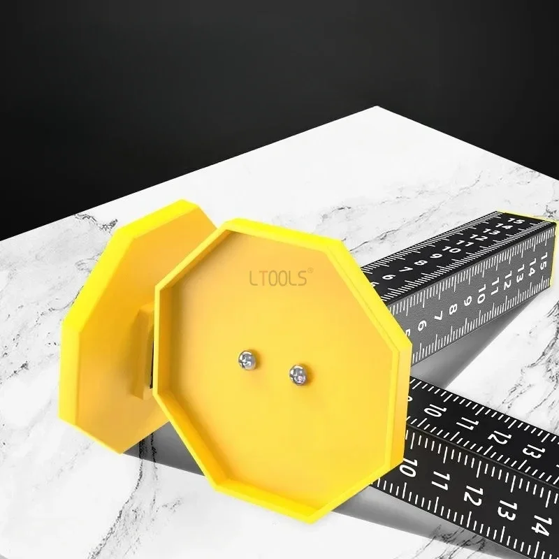 Four Sided Graduated Equal Height Ruler Newly Laying Ceramic Tile Positioning Spirit Level Floor Tiles Leveling Special Ruler