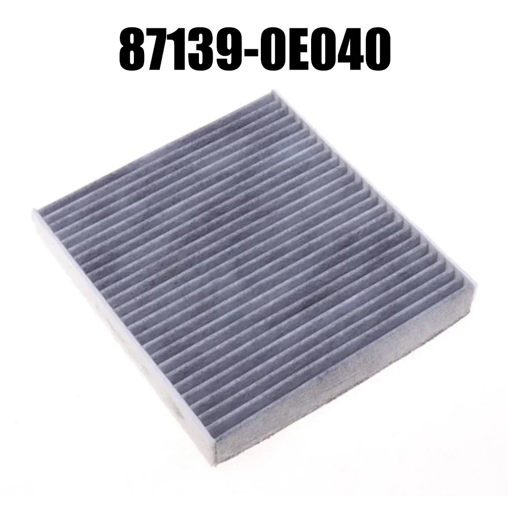 1PCS Car Carbonized Cabin Air Filter Easy Installation For LEXUS For Prius Grey & White High Grade High Quality