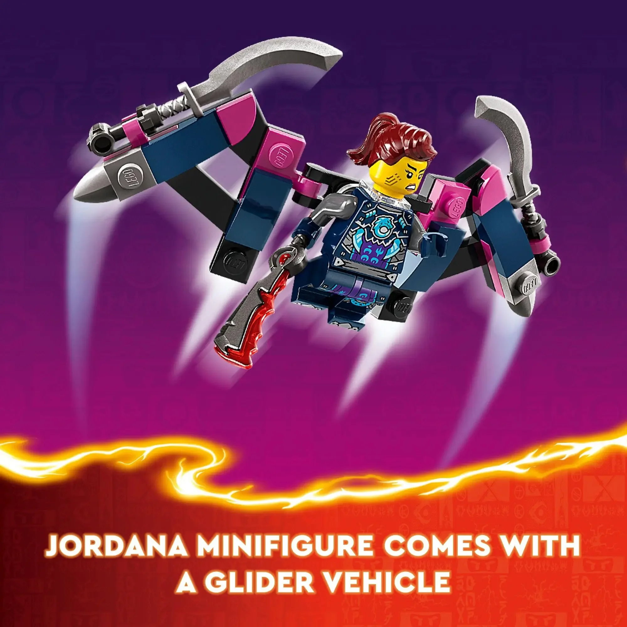 LEGO NINJAGO ® Dragões subindo com Mech de alpinista Ninja de Kai