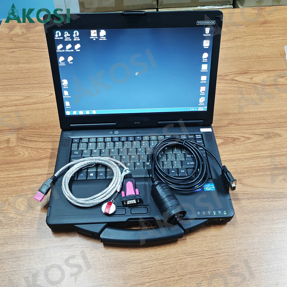 

Pemindai diagnostik otomatis untuk perangkat lunak Sculi Liebherr harness kawat laptop CF53 pemindai diagnostik Liebherr