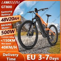 Lankeleisi GT800 E-Bike 500W BAFANG Motor 48V20ah Samsung Battery Mountain Electric Bicycle Aldult 29 Inch Tire Electric Bike