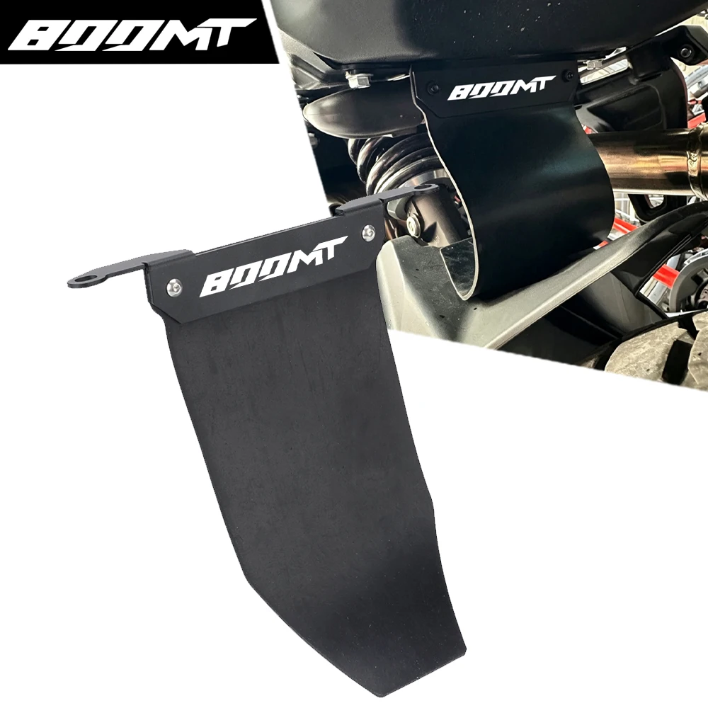 For CFMOTO 800MT MT800 CF800 800 MT 800 NK Motorcycle Accessories Rear Mid Mounted Fender Shock Absorption Mudguard Splash Guard