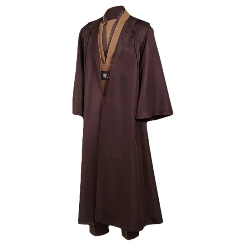 Obi Wan Kenobi Cosplay Costume Star and War Jedi Robe Suit Halloween Outfits Clothes Women Men Plus Size 3XL MN7