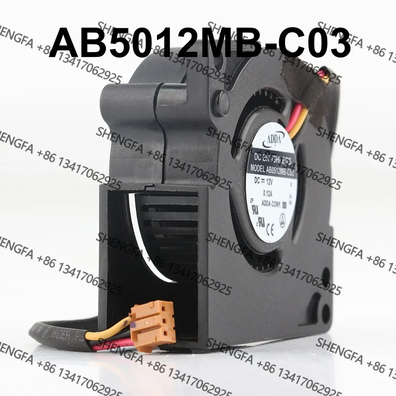 AC EC 5020 50X50X20MM 5CM Turbo BenQ Projector Blower New original Taiwan ADDA 5V 24V 48V DC 12V 0.12A AB5012MB-C03 cooling fan