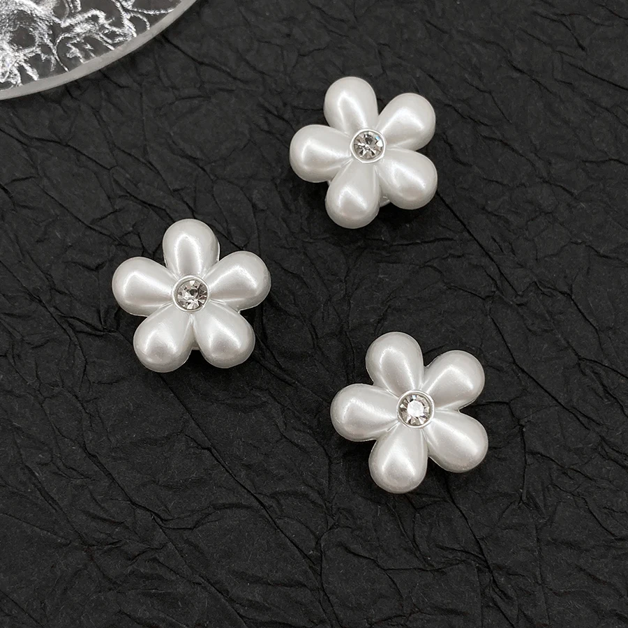 12 قطعة ABS اللؤلؤ الزهور الأحذية السحر انفصال الأحذية الزينة مناسبة ل كروكس قباقيب بوج حقيبة شاطئية فكرة هدية حفلة