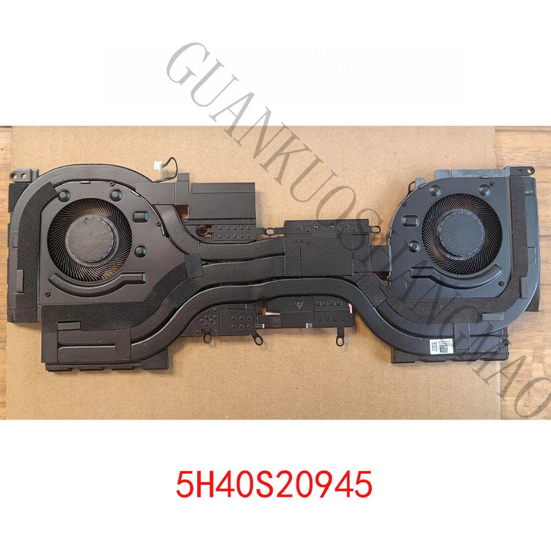 HJY... Convient pour Lenovo Legion S7 16IRH8 Ordinateur portable Ventilateur de refroidissement CPU/GPU 5H40S20945