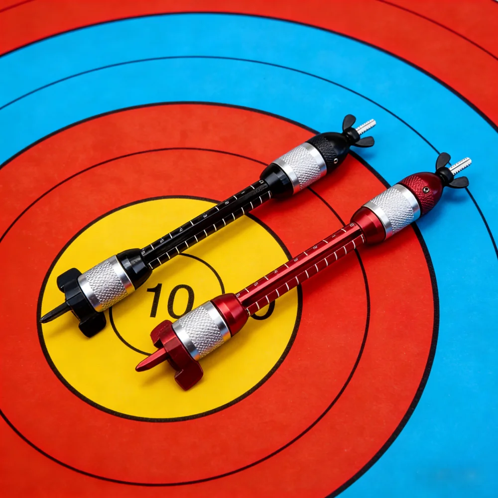 

Archery Arrow Marking Tool Arrow Scriber for Straight & Helical Fletching, CNC Machined Aviation Aluminum, Left/Right Options