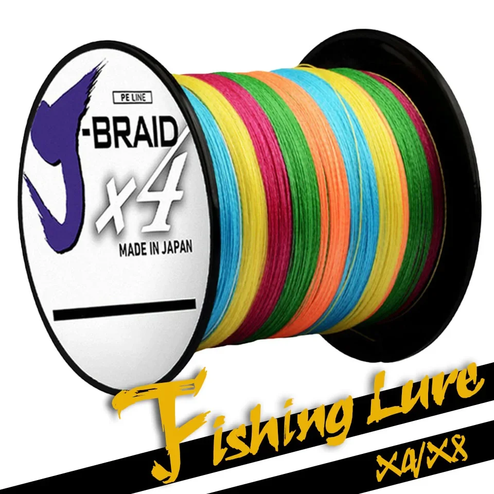 4/8 Strand 300M Japan Super Strong PE Braided Fishing Line 10lb 20lb 35lb 50lb 85lb PE Braided Floating Fishing Tackle