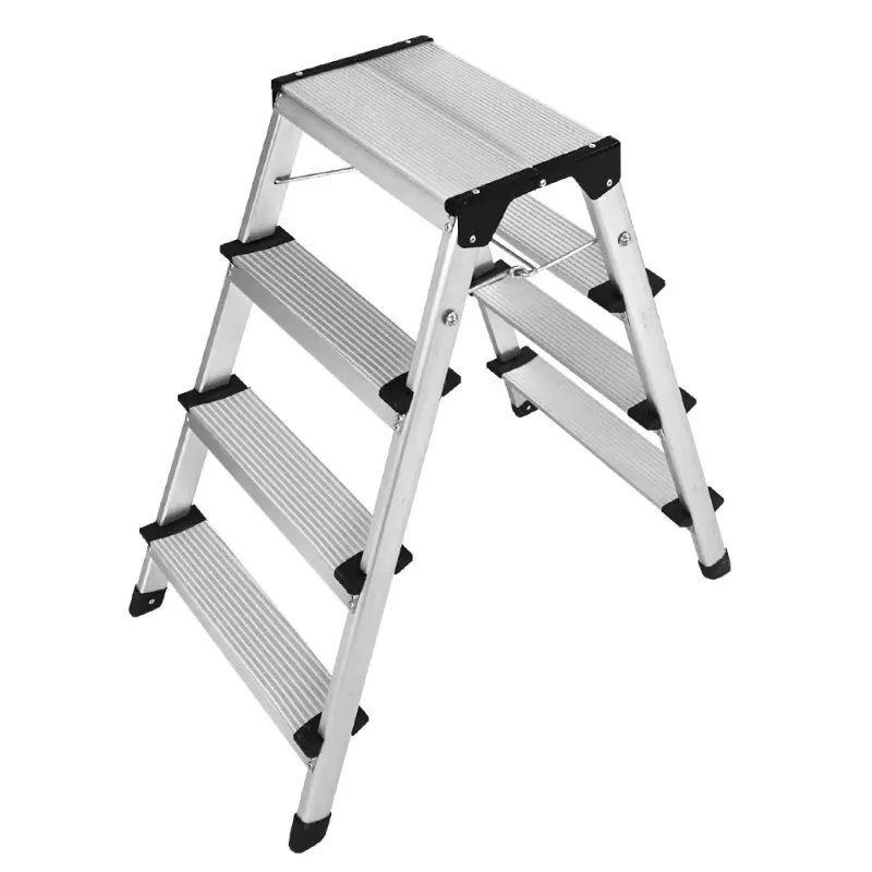 

Modern Foldable Aluminum Ladder Portable Ladder Footstool Household