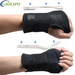 1Pcs Wrist Brace for Carpal Tunnel Right Hand,Wrist Support Brace with 2 Stays for Women Men,Adjustable Hand Brace for Arthritis