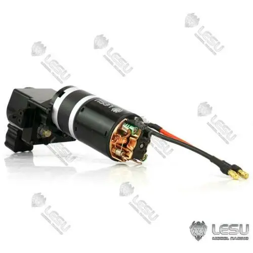 LESU Metall 2-Gang-Getriebe für RC 1/14 DIY Traktor LKW Tamiyaya Dumper Modell Spielzeug Teil TH16716