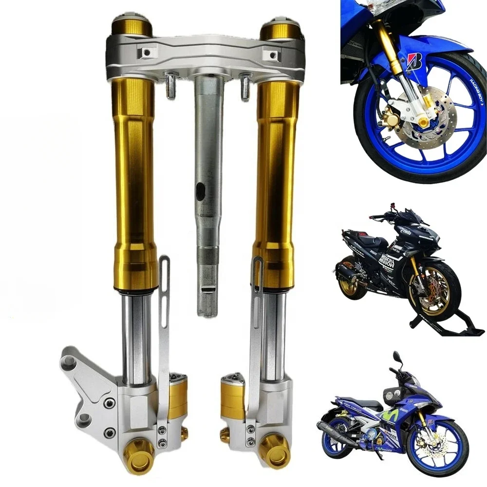 Numerical Control 7075 Alu Modified Scooter Yamaha Y15zr Front Fork Complete Set of Motorcycle Accessories