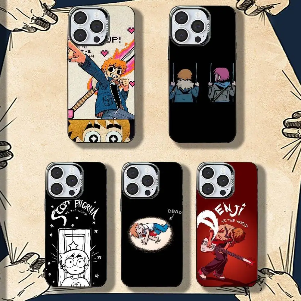 

S-Scotts P-Pilgrim Phone Case For iPhone 16,15,14,13,12,11,8,7,Pro,Max,Plus,Mini,XS,SE Shockproof Matte Cover