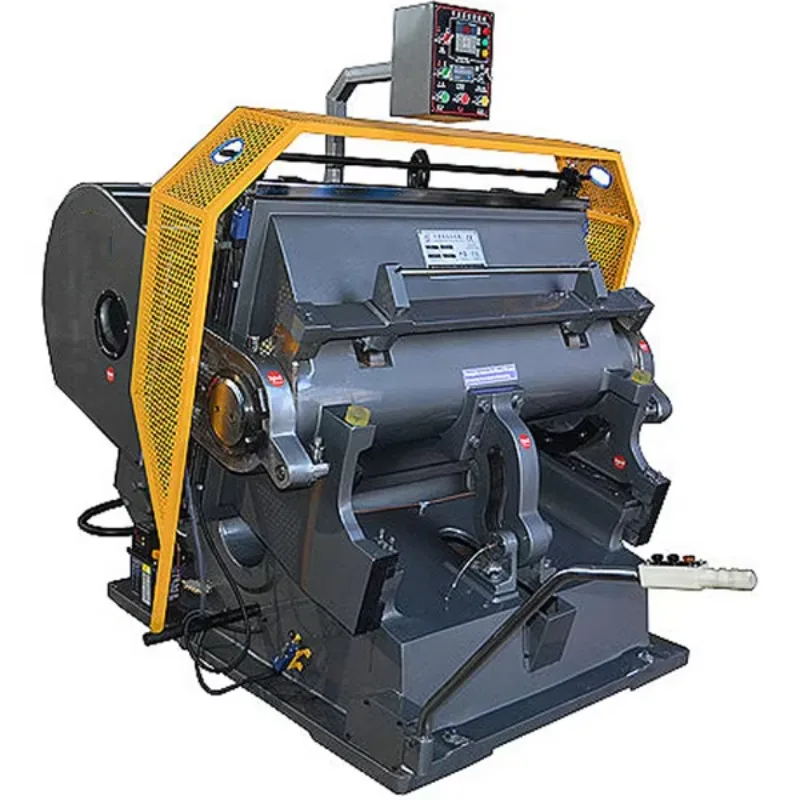 Industrial Cup Fan Blank Cutting Machine Automatic Roll Feeding PE Coated Paper Equipment