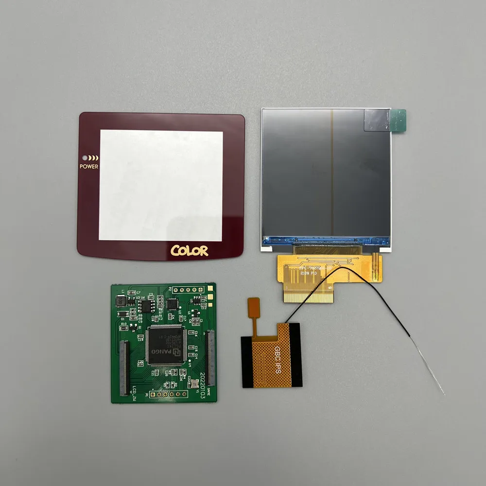 2,6 "IPS LCD-scherm met hoge helderheid is geschikt voor Nintendo Gameboy kleur IPS GBC lcd. ondersteuning pixel display